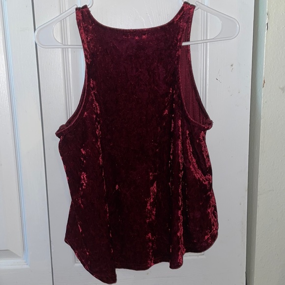 Rue21 Velvet top - Picture 2 of 5